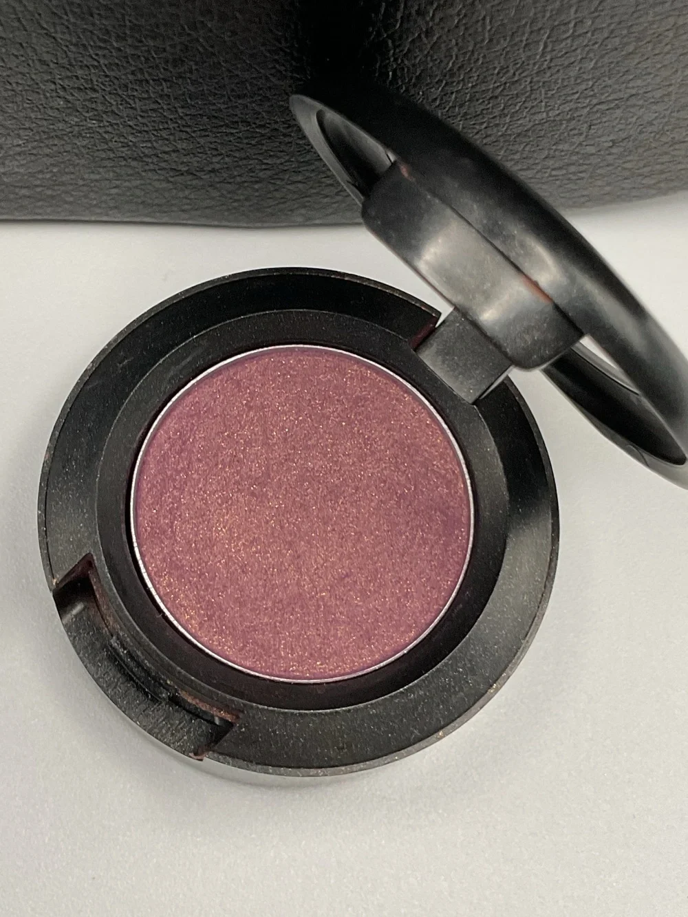 MAC Cosmetics Velvet Eyeshadow in Trax - Swatched &:Discontinued